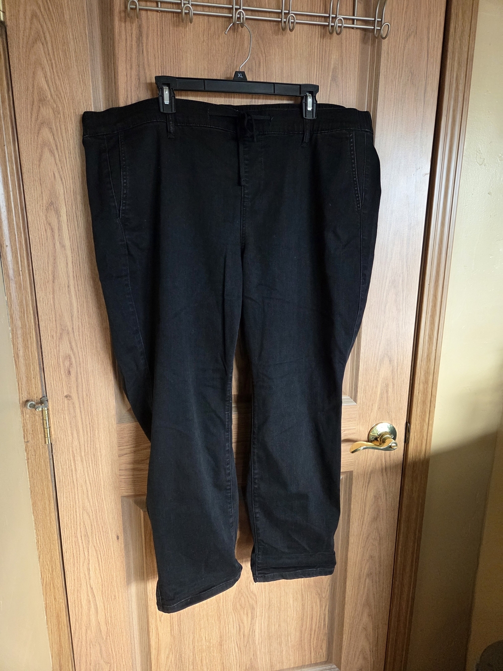 Torrid Black Boyfriend Mid- Rise Straight Leg Jeans